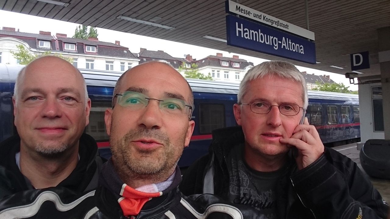 Ankunft Hamburg